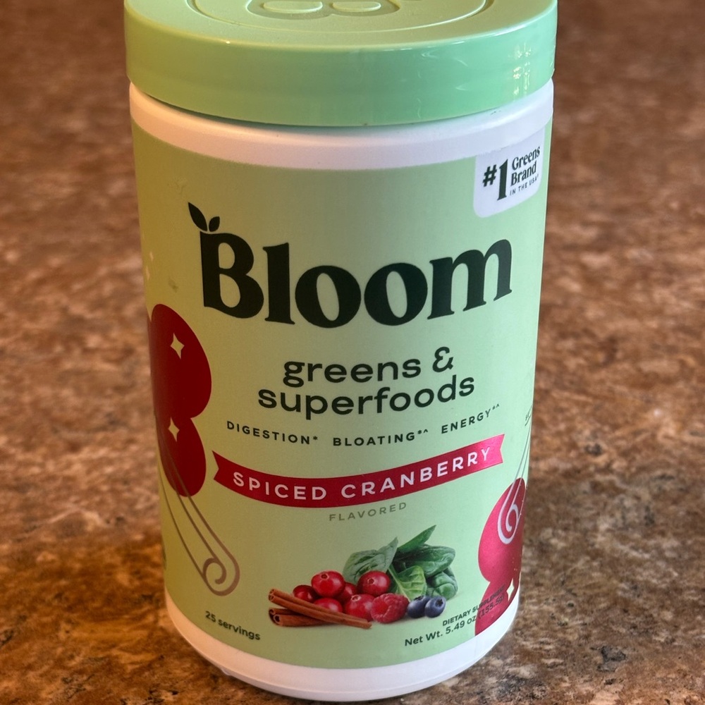 Bloom “Spiced Cranberry” 5.49 oz- 25 servings